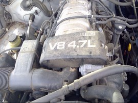 2002 TOYOTA TUNDRA SILVER, SR5, EXTD CAB, 4.7L, AT, 4WD. Z25020